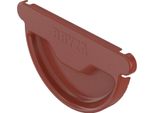 Grondaia Bryza Zincata Ø 150 Mm, Rosso Mattone Ral 8004