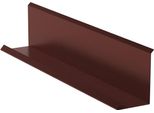 Rivestimento A Parete RŠ 250, 1 M, Alluminio Ceco, Marrone Scuro Ral 8019