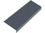 Sottofondo Per Grondaia RŠ 167, 2 M, Alluminio Ceco, Antracite Ral 7016