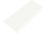Sottostrato Per Grondaia RŠ 167, 2 Bm, Zinco Verniciato, Bianco Ral 9010