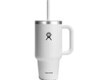 Bottiglia Isolata Hydro Flask All Around Travel Tumbler, Colori: Bianco, Dimensioni: 946 Ml (32 Oz)