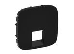 Piastra Per Presa RJ45/11 A Uscita Singola Valena Allure Legrand - Nero