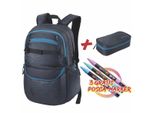 Freizeitrucksack NITRO Future Hero, Gr. B/H/T: 38cm x 51cm x 23cm, rosa (haze), Polyester, casual, Rucksäcke, Schulrucksack Freizeitrucksack Laptoprucksack Mäppchen