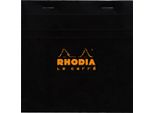 Rhodia 148209C Quaderno Per Scrivere 80 Fogli Nero