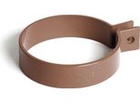 Bryza Manicotto In Plastica Per Pluviale Ø 90 Mm, Marrone Ral 8017