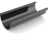 Bryza Grondaia, Grondaia In Plastica Ø 125 Mm, Lunghezza 3M, Nero Ral 9005