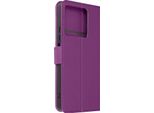 Avizar, Xiaomi Redmi Note 13 5G Custodia In Pelle Finta Con Slot Per Schede, Viola