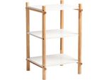 Ablageregal ZELLER PRESENT, weiß, B:35cm H:58,5cm T:35cm, MDF, Regale, Babyregal, Kindermöbel in From einer Wolke