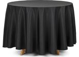 Tovaglia, Nera, Ø 230 Cm, Poliestere, Rotonda