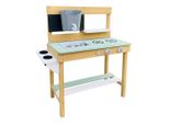 Ambia Garden Sand- , Braun, Grün, Weiß , Holz , Hemlocktanne , 80x88x33 cm , unisex , EN 71, CE, FSC 100% , Gartenmöbel, Kinder-Gartenmöbel
