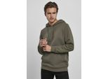 Urban Classics TB3086 | Felpa Con Cappuccio Basic Organic Uomo - Colore: Olive - Taglia: S