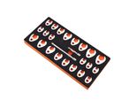 Set Di Chiavi Per Rubinetto Da 3/8 Di Pollice Con Aste Di Prolunga Sm® - Set Di Chiavi Per Rubinetto Da 24 Pezzi - Sae Da 3/8 Di Pollice A 1 Pollice E Metrico 10-22 Mm - Acciaio CR-MO