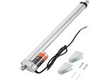 1500N Attuatore Lineare Dc 12V - Attuatore Lineare IP54 - Motore Lineare Elettrico - Lunghezza Corsa 400Mm - Livello Di Rumorosità ≤60Db - Apriporta Elettrico - Velocità Di Spostamento 5 Mm/S - Attuatore Di Regolazione A Tecnologia Lineare