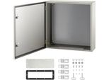 Scatola Di Commutazione Acciaio Al Carbonio - Scatola Di Distribuzione Industriale - 60X60X20Cm - Scatola Di Commutazione Impermeabile IP66 E Nema - Scatola Di Giunzione Di Potenza - Ideale Per Fabbriche, Cantieri, Centri Commerciali, Ecc.