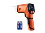 Pirometro Ir 50:1 - Da -40°C A 1500°C Termometro Laser - Misuratore Di Temperatura 180X120X60Mm - Termometro Non Umano Per Cucina/Barbecue/Congelatore/Industria