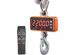 Bilancia Digitale Pensile 1000Kg - Bilancia Per Gru Lbs/Kg/N - Bilancia Per Treni Precisione 0,2Kg - Bilancia Per Giochi Bilancia Industriale - Display A Led - Bilancia Da Appendere - Mini Bilancia Portatile Con Telecomando - 9 Funzioni