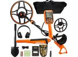 Metal Detector Professionale - Metal Detector A 7 Modalità - Bobina Di Ricerca Da 30 Cm - IP68 - Profondità Di Immersione Fino A 3 M - Gold Detector Con Impugnatura Regolabile - Gold Detector Con Auricolare Bluetooth - Localizzatore Di Precisione