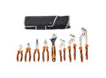 Set Di Pinze - Pinze Per Giunti Scanalati 8 Pezzi - Acciaio Ad Alto Tenore Di Carbonio - 12"/10""/8""/6"""