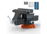 Morsa A Incudine Da 16,7 Cm - Ruotabile A 360° - Morsa Da Banco Da 1,5-7 Cm