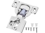 Cerniere Per Ante Di Armadi 30 Pz - Cerniere Per Mobili Con Chiusura Ammortizzata - 71X57X18 Mm - Cerniere Di Alta Qualità Per Mobili - Ideali Per Armadi Da Cucina