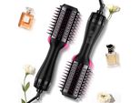 Spazzola Ad Aria Calda Spazzola Per Asciugatura Arricciacapelli - Cilindro Ovale Da 75 Mm - Asciugacapelli E Strumento Di Styling - Per Ricci Voluminosi E Capelli Lisci