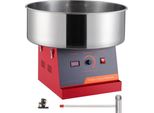 Macchina Per Zucchero Filato Elettrica 1000 W - Macchina Per Zucchero Filato Commerciale Con Ciotola E Cucchiaio Di Zucchero In Acciaio Inox - Ideale Per Feste Di Compleanno Per Bambini E Feste Di Famiglia (Rosso)