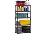 Scaffalatura A Spinta Scaffalatura Per Magazzinaggio - Scaffalatura Per Carichi Pesanti 406X813X1596 Mm - Scaffalatura Per Officina - Soluzione Di Stoccaggio Ottimale