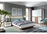 Camera Da Letto Completa Letto 2X Comodini Legno Armadio Arredamento