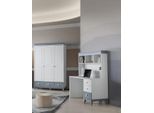 Moderno Set Da 2 Pezzi Con Armadio E Scrivania Design Funzionale