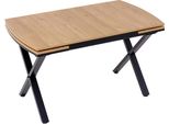 Esstisch Esszimmertisch Essecke Esszimmermöbel Tisch Ausziehbar Braun Modern