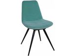 Sedia Sedia Imbottita Sedia Da Salotto Sedia Da Sala Da Pranzo Poltrona Tessuto Blu