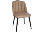 Sedia Sedia Da Pranzo Sedia Da Cucina Sedia Imbottita Poltrona Ecopelle Beige