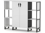 Armadio Da Ufficio Armadio Scaffali Armadio Laterale Bianco Mobili Da Ufficio
