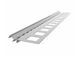 Renoplast® V Led, Profilo, Grigio, 200 Cm, Profilo Paragradino In Alluminio Per Pavimenti In Resina Profilo Paragradino Paragradino Paragradino Angolo Scala