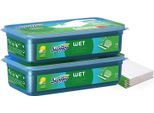 2X Swiffer Salviette Umidificate Al Limone Confezione Di Ricarica Da 24 Salviette