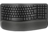 Logitech Ergo Series Wave Keys For Business - Tastiera - Senza Fili - Bluetooth 5.1 Le - Qwerty - Grafite (920-012332)