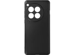 Avizar, Cover Per Oneplus 12 5G, Fotocamera Protetta, Silicone, Sottile, Nero