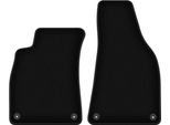 Wielganizator Tappetini Anteriori In Velluto Per Audi A4 B7 (2006-2008, Cabriolet) Neri, Set 2 Pz, Con Fissaggi