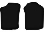 Wielganizator Tappetini Anteriori In Velluto Per Citroen Bx (1982-1994, Hatchback/Station Wagon) Neri, Set 2 Pz, Con Fissaggi