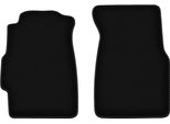 Wielganizator Tappetini Anteriori In Velluto Per Honda Civic Vi (1995-2001, Berlina) Neri, Set 2 Pz, Con Fissaggi