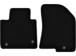 Wielganizator Tappetini Anteriori In Velluto Per Kia Carens Iv (2013-2018, Minivan 7 Posti) Neri, Set 2 Pz, Con Fissaggi