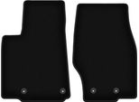 Wielganizator Tappetini Anteriori In Velluto Per Jeep Grand Cherokee 4Xe (2021-, Suv) Neri, Set 2 Pz, Con Fissaggi