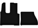 Wielganizator Tappetini Anteriori In Velluto Per Mercedes Actros MP4 (0, Cabina Larga) Neri, Set 2 Pz, Con Fissaggi