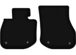 Wielganizator Tappetini Anteriori In Velluto Per Bmw Ix1 (2022-, Crossover) Neri, Set 2 Pz, Con Fissaggi