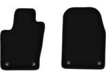 Wielganizator Tappetini Anteriori In Velluto Per Dodge Durango Iii (2010-2020, 6 Posti) Neri, Set 2 Pz, Con Fissaggi