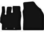 Wielganizator Tappetini Anteriori In Velluto Per Mazda 2 Hybrid (2022-, Hatchback) Neri, Set 2 Pz, Con Fissaggi