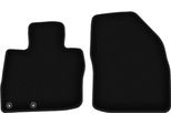 Wielganizator Tappetini Anteriori In Velluto Per Honda Civic Viii (2006-2012, Hatchback) Neri, Set 2 Pz, Con Fissaggi