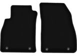Wielganizator Tappetini Anteriori In Velluto Per Opel Insignia A (2008-2017, Berlina, Station Wagon, Grand Tourer, Liftback) Neri, Set 2 Pz, Con Fissaggi