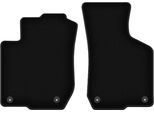 Wielganizator Tappetini Anteriori In Velluto Per Audi A3 8L (1996-2001, Hatchback) Neri, Set 2 Pz, Con Fissaggi