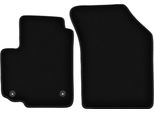 Wielganizator Tappetini Anteriori In Velluto Per Suzuki SX4 I (2006-2014, Hatchback) Neri, Set 2 Pz, Con Fissaggi